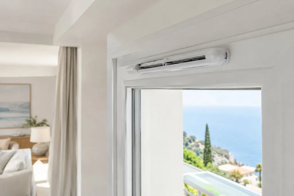 Illustration (visuel non contractuel) : Ventilation VMC hygroréglable & Qualité de l'air sain
